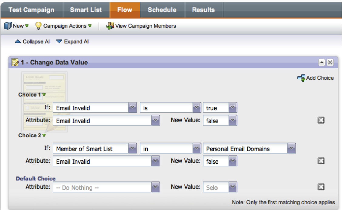 Marketo Flow Step Notation
