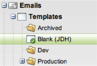 Blank Marketo Email Template