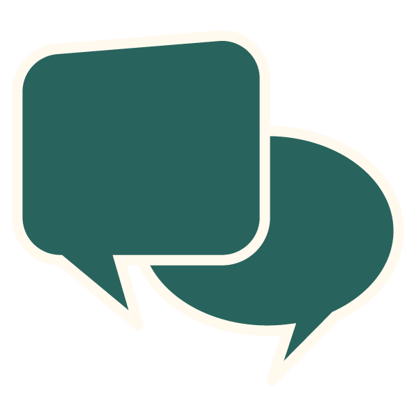 text bubbles