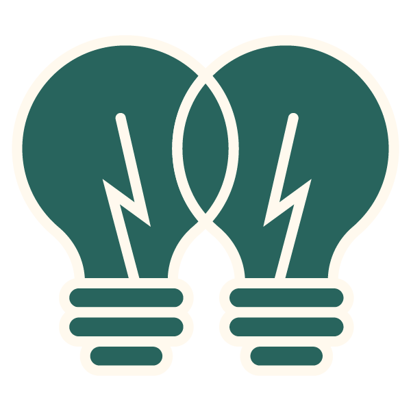 green lightbulb