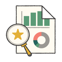 Paper with multiple graphs illustration