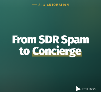 Agentic workers for outbound prospecting - an MDR concierge framework by Etumos