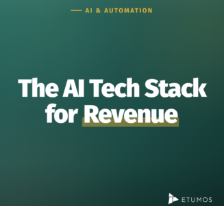 The AI tech stack for revenue - an agentic RevOps engine by Etumos